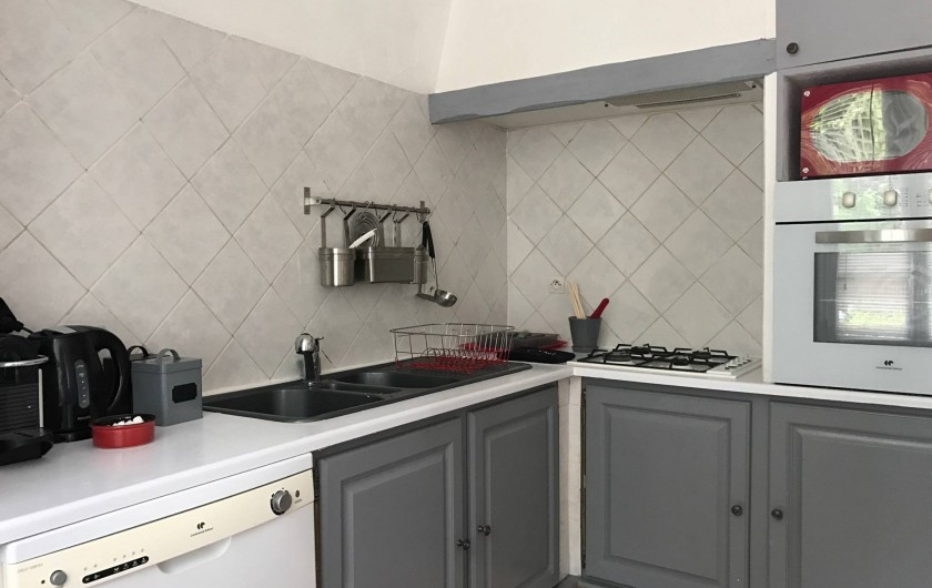 Location de vacances - Maison - Villa à Aix-en-Provence - (Cuisine 7m²)