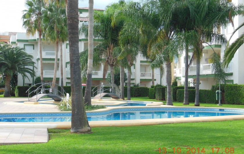 Location de vacances - Appartement à Dénia - voici la vue de l'appartement