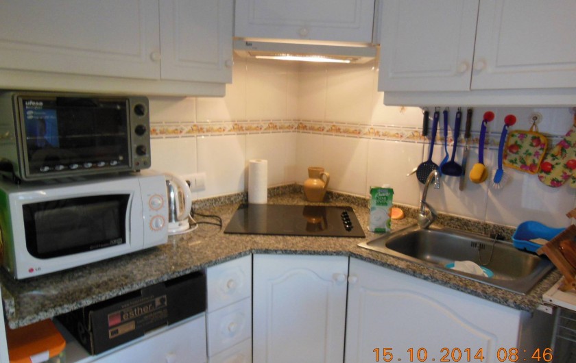 Location de vacances - Appartement à Dénia - le coin cuisine tout équipé