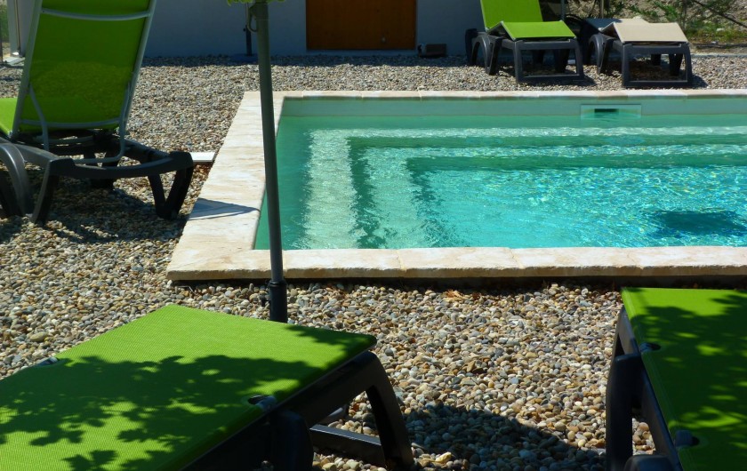 Location de vacances - Insolite à Richerenches - 2ème piscine réservée aux adultes