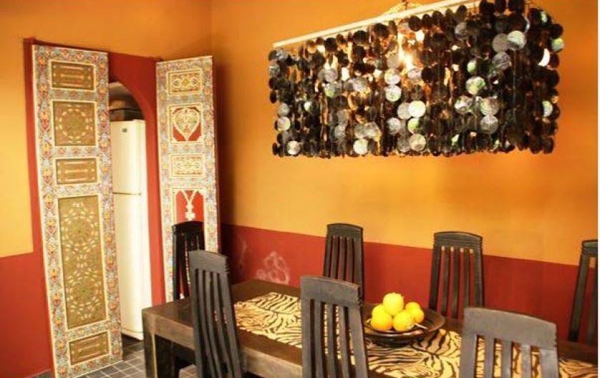 Location de vacances - Chambre d'hôtes à Marrakech - Salle à manger
