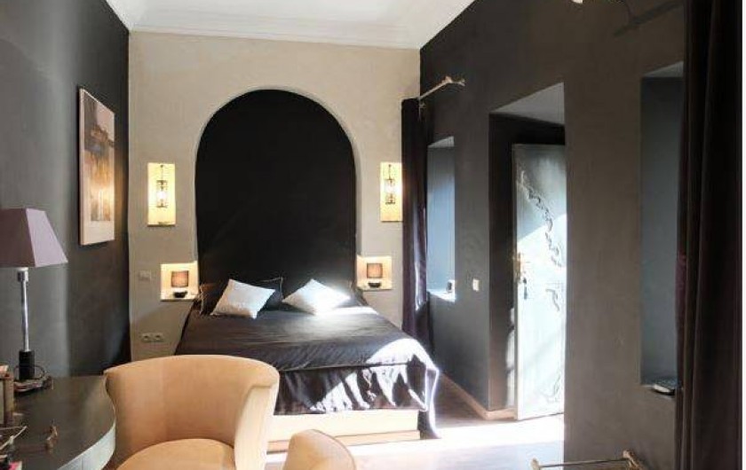 Location de vacances - Chambre d'hôtes à Marrakech - Chambre Ivoire double