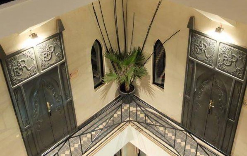 Location de vacances - Chambre d'hôtes à Marrakech - Coursive chambres