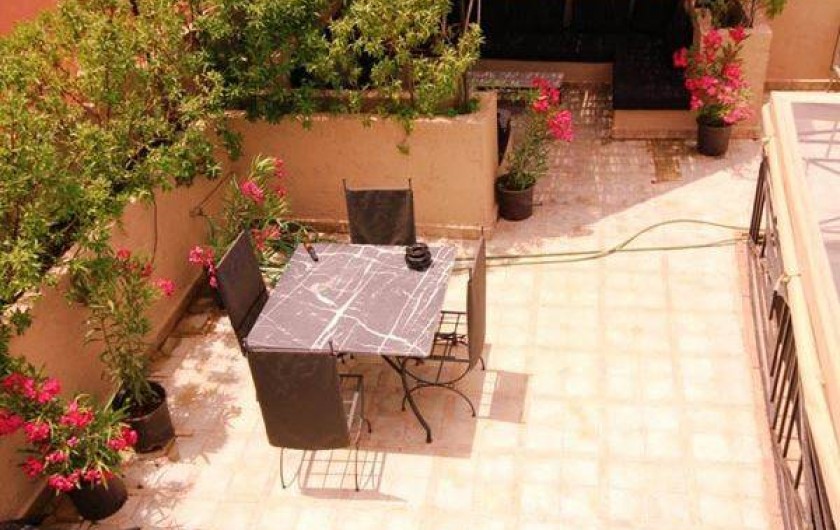 Location de vacances - Chambre d'hôtes à Marrakech - Terrasse