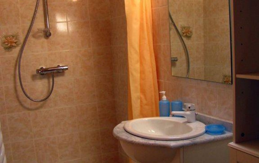 Location de vacances - Appartement à Pouilly-sur-Loire - Salle d'eau; douche et WC