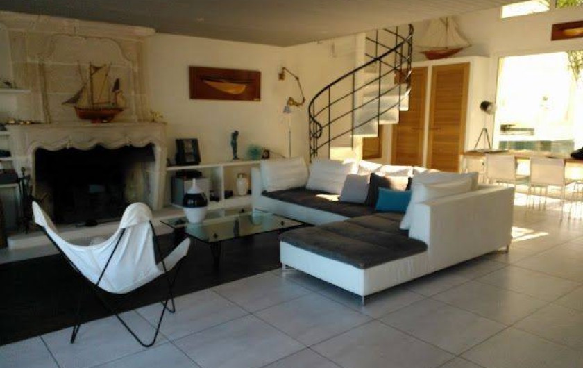 Location de vacances - Villa à La Flotte - Salon