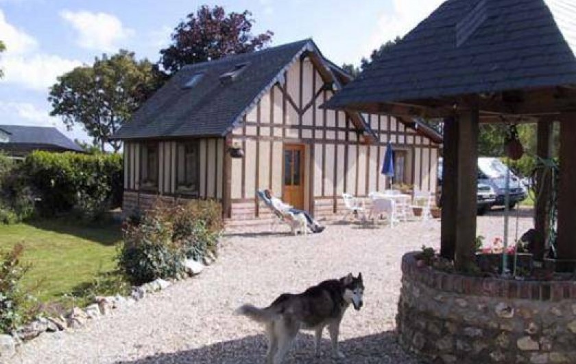 Location de vacances - Gîte à Berville-sur-Mer - gîte de l'extérieur
