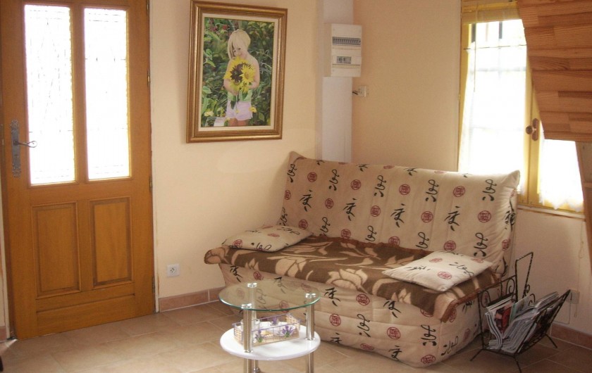 Location de vacances - Gîte à Berville-sur-Mer - coin salon