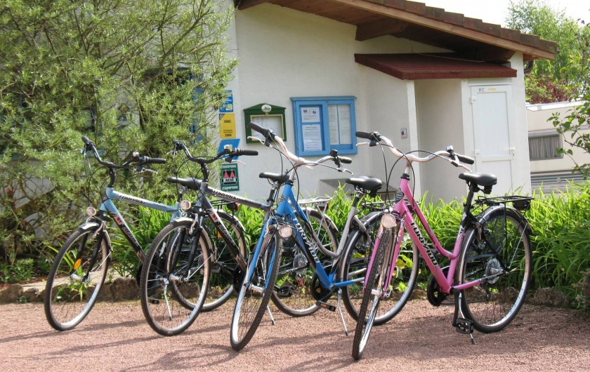 Location de vacances - Camping à Langres - Location de vélos