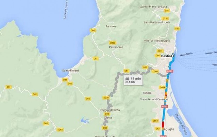 Location de vacances - Appartement à Olmeta-di-Tuda