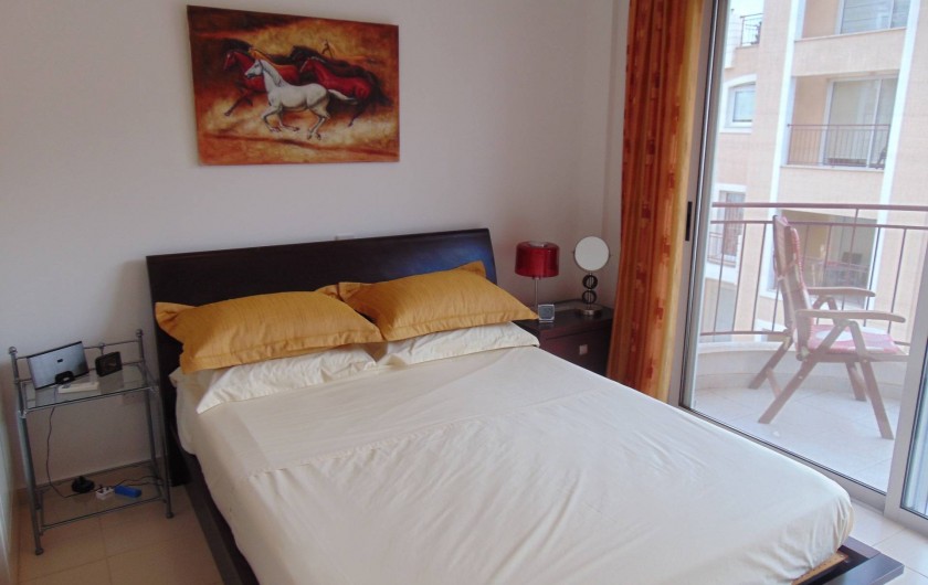 Location de vacances - Villa à Paphos - La deuzieme chambre à coucher