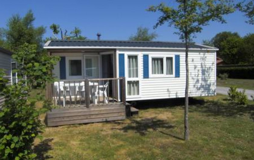 Location de vacances - Camping à Sainte-Eulalie-en-Born - mobil-home 2-4 personnes