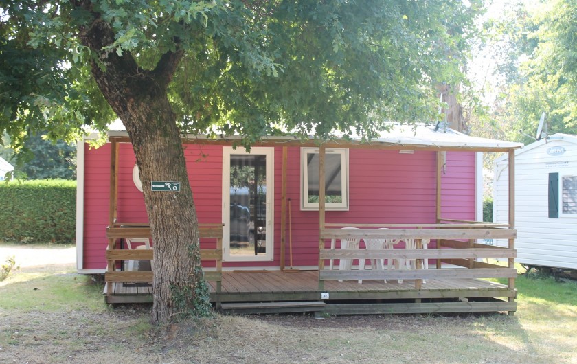 Location de vacances - Camping à Sainte-Eulalie-en-Born - mobil-home 4-6 personnes