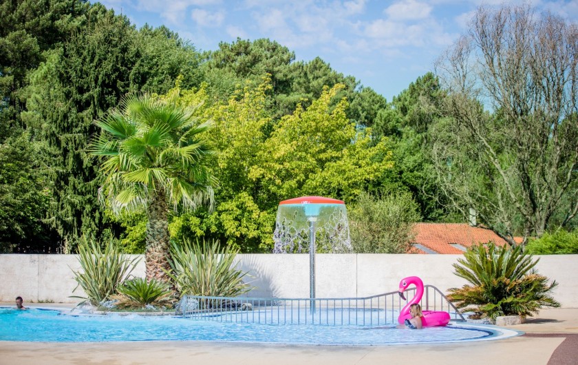 Location de vacances - Camping à Sainte-Eulalie-en-Born - lagon ludique