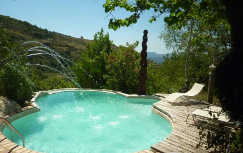 Location de vacances - Gîte à Saint-Privat - piscine pour les vacancies de nos 3 gites  (juin-september)