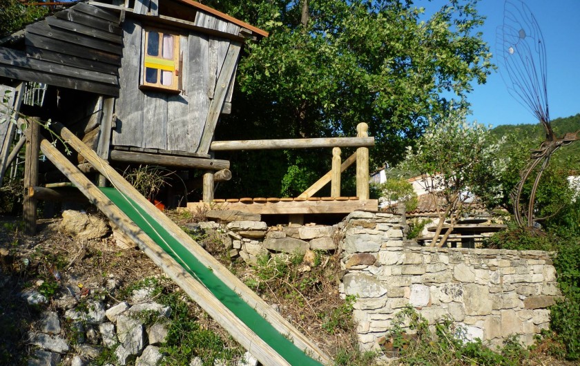 Location de vacances - Gîte à Saint-Privat - Aire de jeux