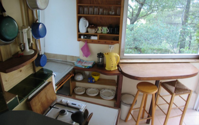 Location de vacances - Gîte à Saint-Privat - cuisine
