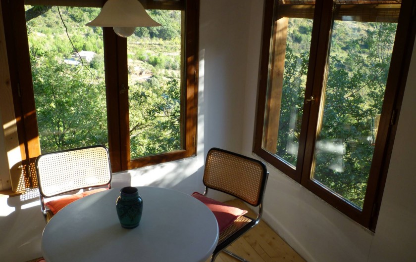 Location de vacances - Gîte à Saint-Privat - salle à manger