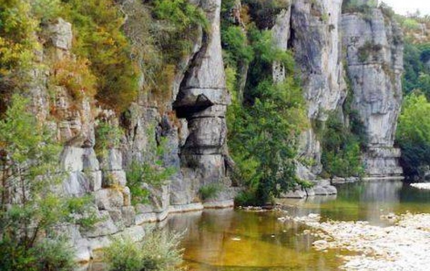 Location de vacances - Camping à Sampzon