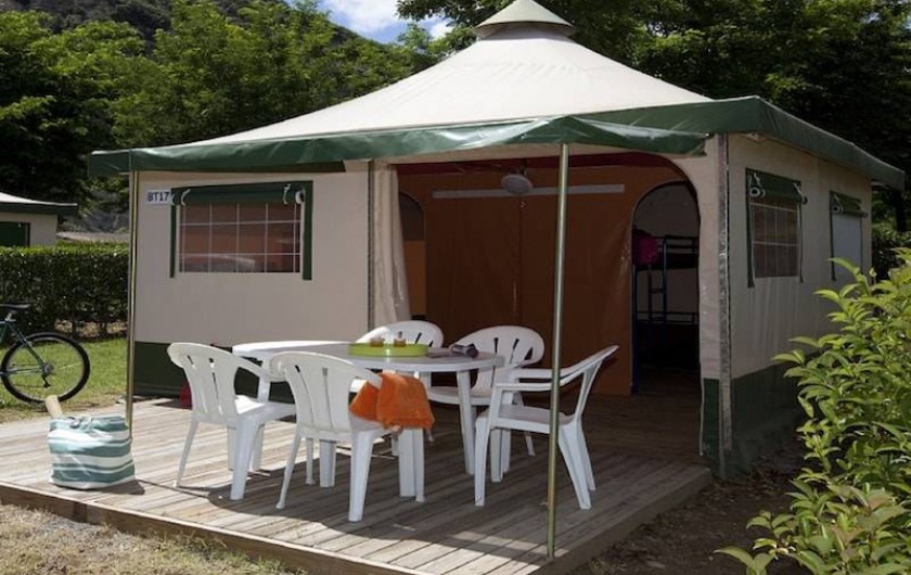 Location de vacances - Camping à Sampzon