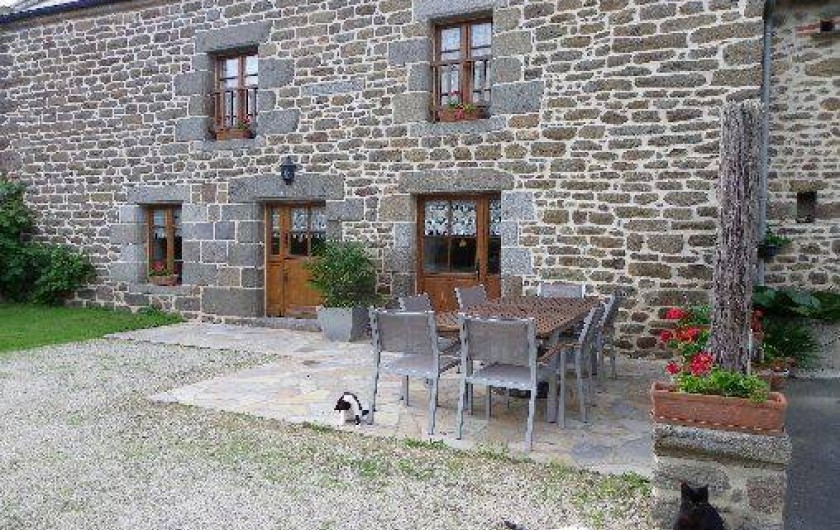 Location de vacances - Gîte à Combourg - Façade sud