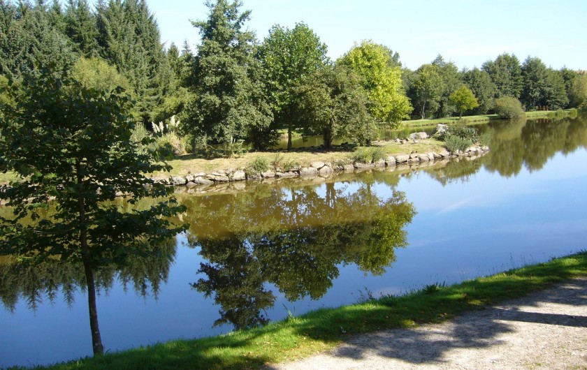 Location de vacances - Maison - Villa à Cléguérec - plan d'eau avec jeux a 600M