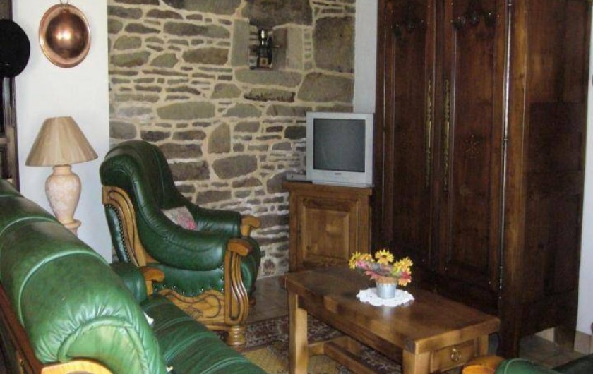 Location de vacances - Maison - Villa à Cléguérec - le coin télevision