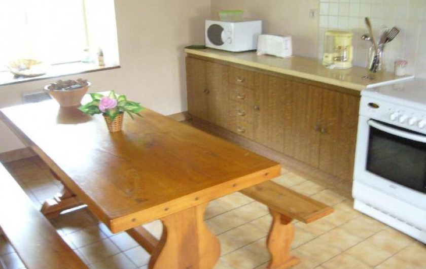 Location de vacances - Maison - Villa à Cléguérec - la cuisine  indépendante