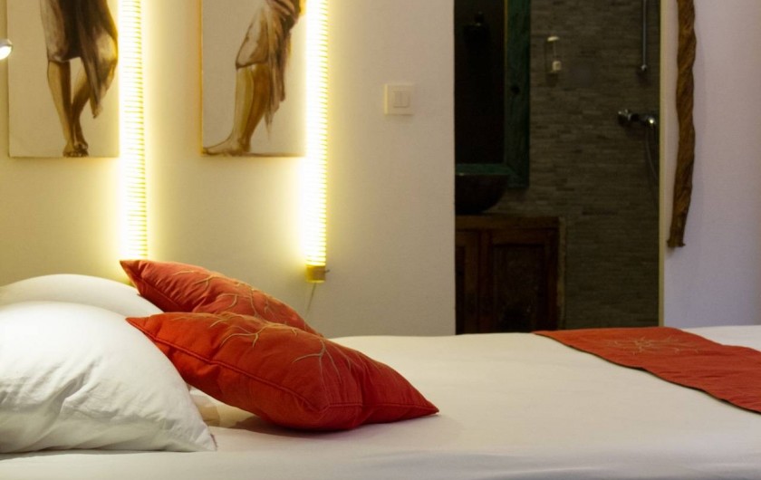 Location de vacances - Villa à Le Diamant - Chaque chambre à sa salle d'eau et toilette