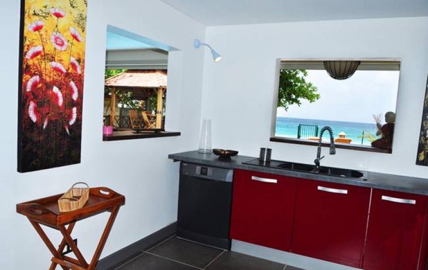 Location de vacances - Villa à Le Diamant - Cuisine équipée.