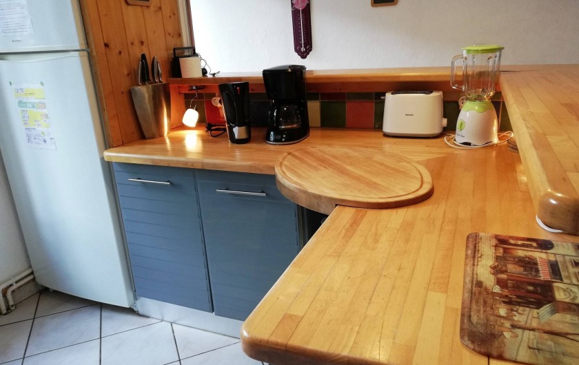 Location de vacances - Gîte à Sury-en-Vaux - Plan de travail de la cuisine