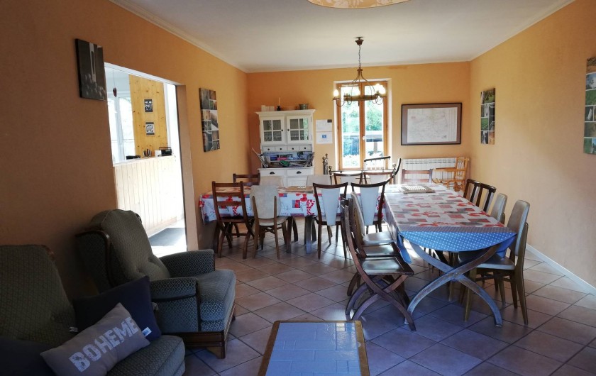 Location de vacances - Gîte à Sury-en-Vaux - Salon et salle à manger