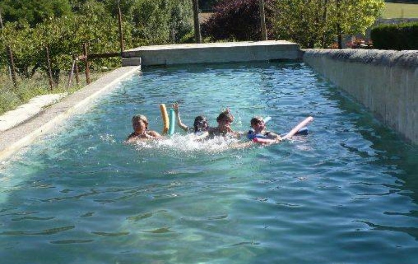 Location de vacances - Gîte à Mirmande - la piscine