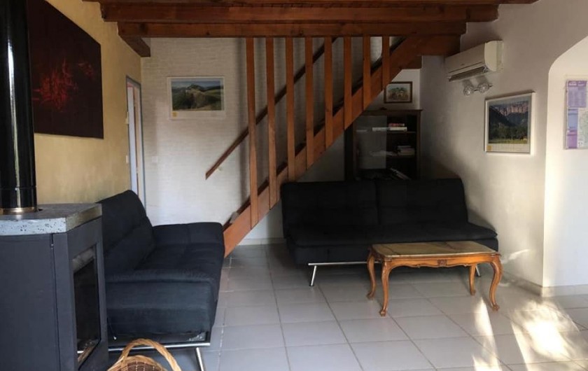 Location de vacances - Gîte à Mirmande - le salon