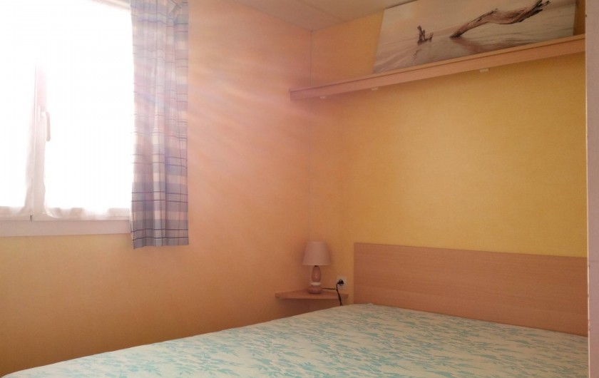 Location de vacances - Bungalow - Mobilhome à Naujac-sur-Mer - Chambres parentale