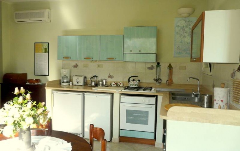 Location de vacances - Gîte à Villa Faraldi - cuisine Luciana 3