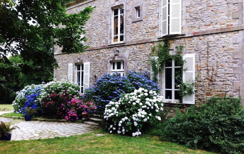 Location de vacances - Chambre d'hôtes à Gouesnach - Jardin du château