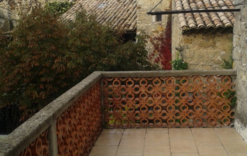 Location de vacances - Maison - Villa à Cornillon - terrasse étage