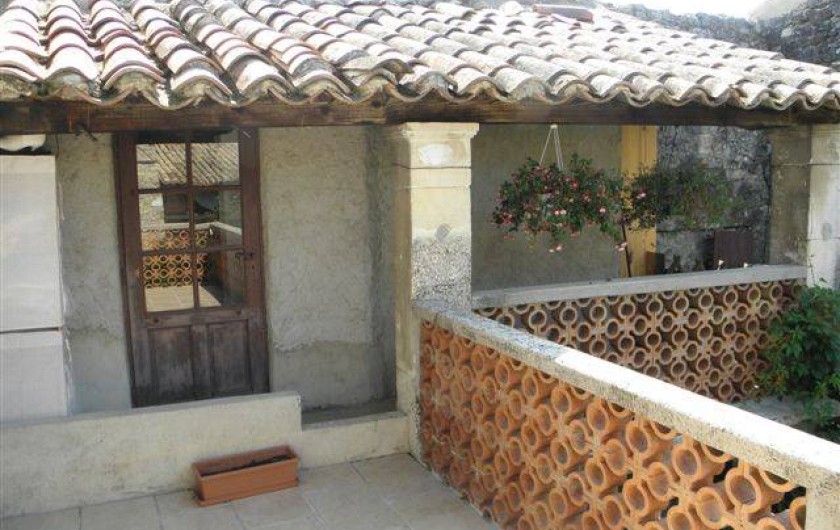 Location de vacances - Maison - Villa à Cornillon - terrasse étage