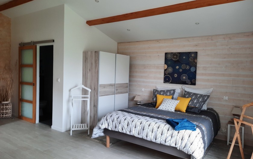 Location de vacances - Gîte à Vanzac - Couchage en 160cm