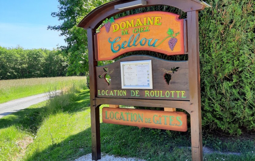 Location de vacances - Gîte à Vanzac - Arrivée chez CELLOU