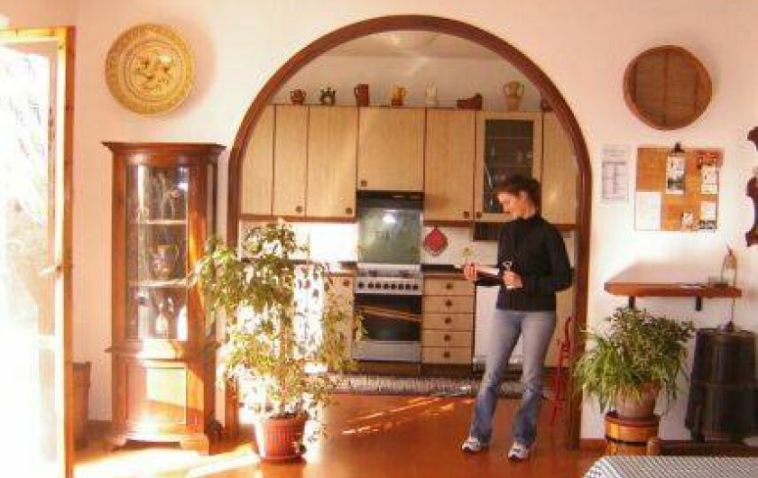 Location de vacances - Appartement à Reggello - Séjour-cuisine