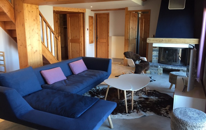 Location de vacances - Appartement à Arc 1800 - Autre vue du salon