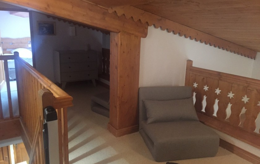 Location de vacances - Appartement à Arc 1800 - Coin télé