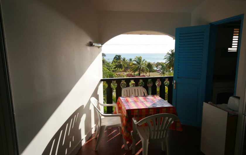 Location de vacances - Appartement à Sainte-Anne - Coin salle à manger