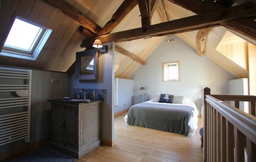 Location de vacances - Chambre d'hôtes à Mulsans - Chambre Ardoise