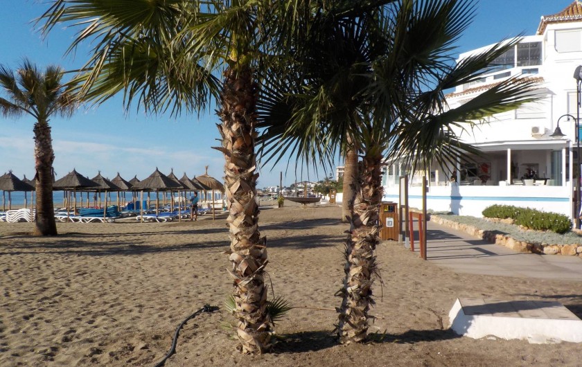 Location de vacances - Appartement à La Cala de Mijas - La plage de La Cala