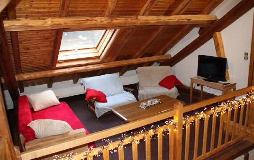 Location de vacances - Gîte à Rochesson - Mezzanine Chalet
