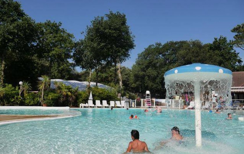 Location de vacances - Bungalow - Mobilhome à Saint-Brevin-les-Pins - Piscine