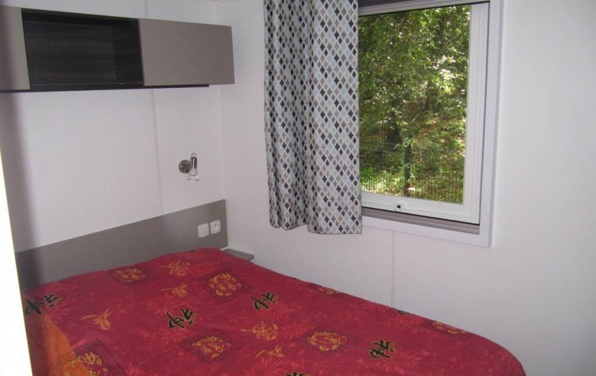 Location de vacances - Bungalow - Mobilhome à Saint-Brevin-les-Pins - Chambre 1, lit double